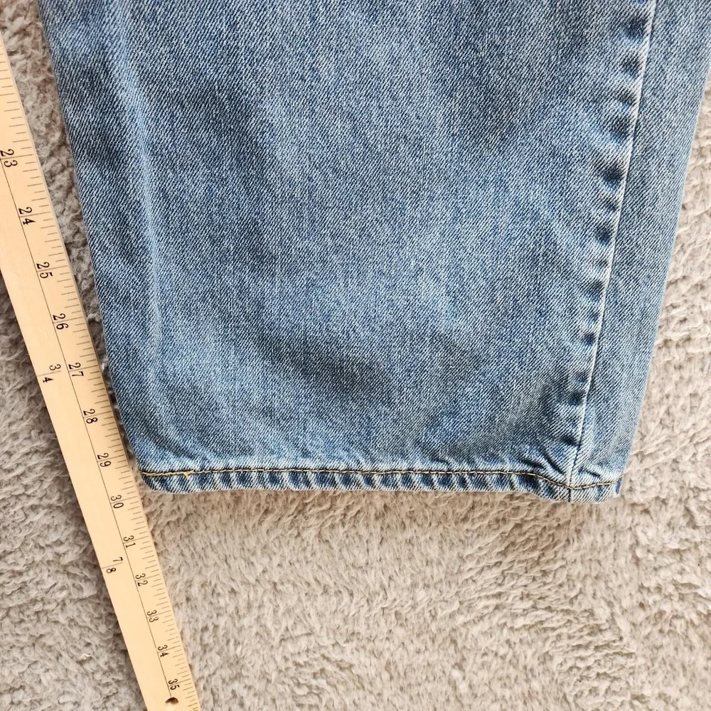 Levis 505 Jeans Men's 46X30‎ (fits 43x30) Blue 100% Straight Fit Medium Wash